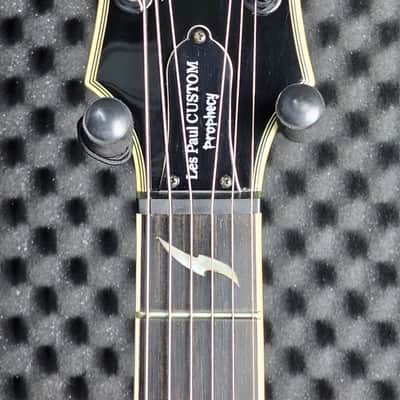 Epiphone Les Paul Custom Prophecy EX 2010- Midnight Ebony image 4