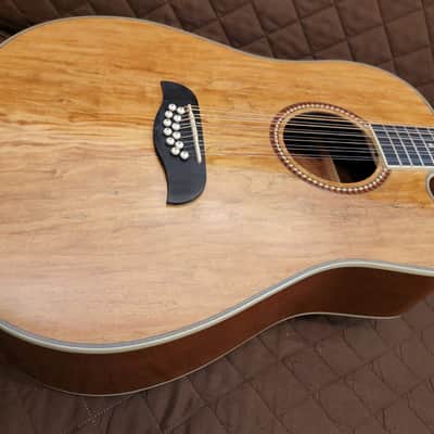 Oscar Schmidt OD312CESM Dreadnought Cutaway Style Mahogany Neck 12-String Acoustic-Electric Guitar image 16