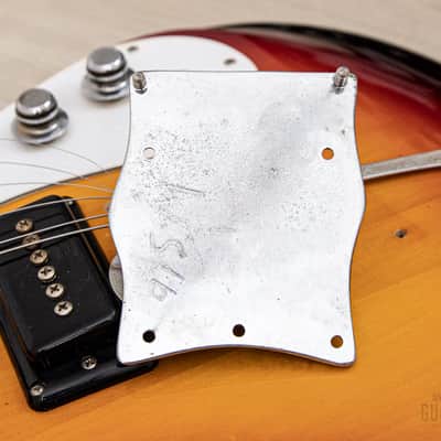 1991 Mosrite Ventures Model USA-Made "Built in Soul" Sunburst w/ Vibramute & Case, Semie Moseley image 17