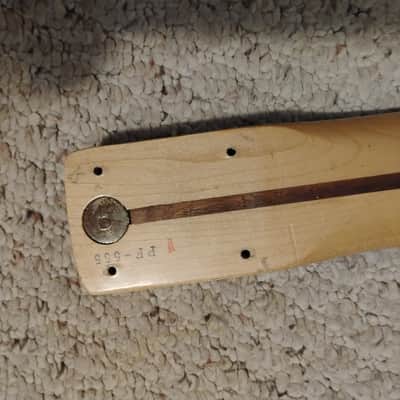 1985 Fender Performer Neck Japan Vintage Ultra-Rare Collectible Original, FujiGen, E5 serial number, part for luthier project restoration VG Condition 1980s 80s 85 image 5