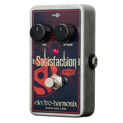 Electro-Harmonix Satisfaction Fuzz Guitar Pedal for Classic Fuzztone Tones with True Bypass image 1