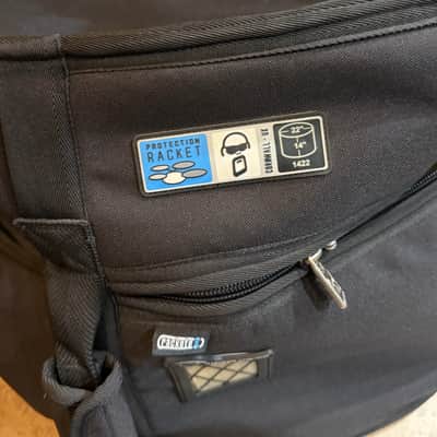 PROTECTION RACKET 22X14" BASS DRUM BAG MODEL #1422 - BLACK image 3