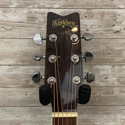 Used Washburn D-10QSB Acoustic Guitar Tobacco Sunburst image 3