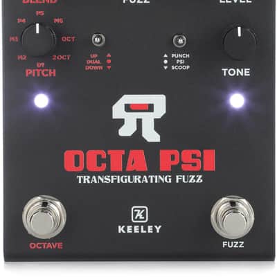 Keeley Octa Psi Transfigurating Fuzz Pedal with Polyphonic Pitch Shifting image 1