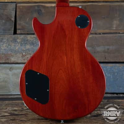 2010 Gibson Les Paul R8 1958 Reissue Plain Top Sunburst image 3