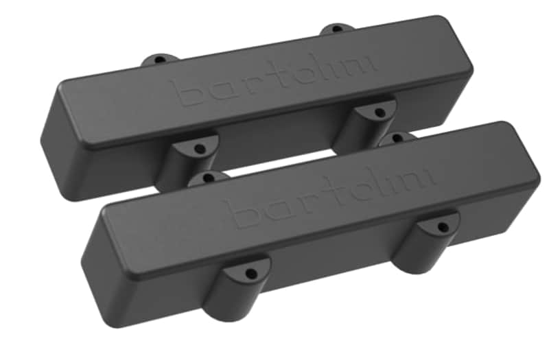 Bartolini 57CBJD 5-String Classic Dual Coil J Bass pickup set (for American Standard V bass) image 1