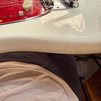 Fender Mustang Guitar with Rosewood Fretboard 1967- White Refin image 12