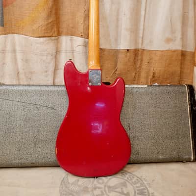 Fender Mustang Lefty 1966 - Red image 8