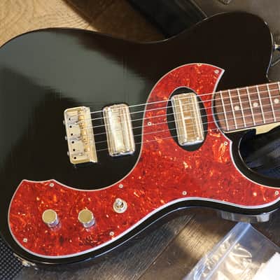 Minty! 2017 Fano TC6 Electric Guitar Black Aged + OGB image 2