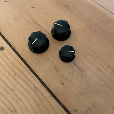 Custom Fender Replacement Jazz Bass knobs image 1