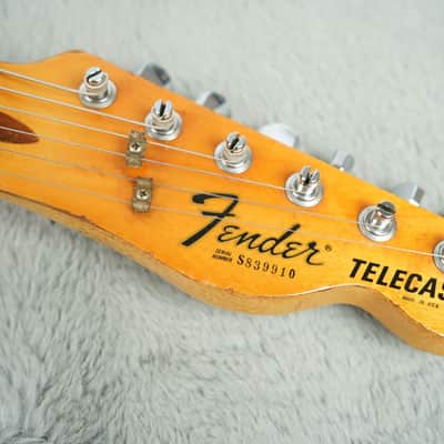 1978 Fender Telecaster, Black + HSC image 14