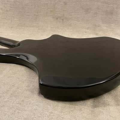 1979 Guild B-302 Left Hand Black 34” Scale Electric Bass Made In USA Rare Hard To Find Lefty - Video Demo image 18