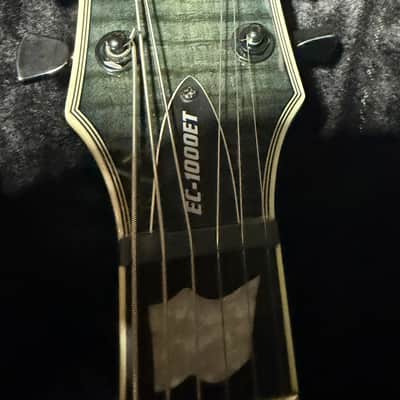 ESP LTD EC-1000 Evertune FM 2015 - Present - See Thru Black image 7