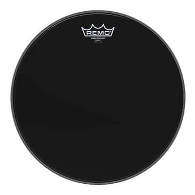 Remo 12" Ebony Ambassador