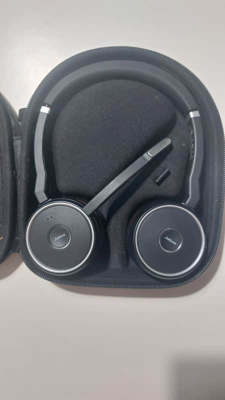 Jabra Evolve 75 Wireless Bluetooth Headset (model # HSC040W