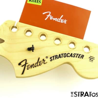 Fender American Jim Root Stratocaster Strat BODY + NECK Mahogany Ebony Black image 5