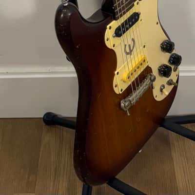 Epiphone Olympic Double Batwing Headstock with Maestro 1963- 1970 - Sunburst image 8