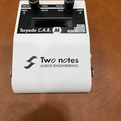 Two Notes Torpedo C.A.B. M Speaker Simulator / Amp DI 2019 - White image 1