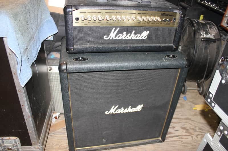 Marshall MG100HDFX/ 100 Watt 2 Channel 4 Gain Sections with 4x12 Straight Cabinet "Half Stack"
