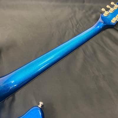 Mosrite Super Custom SC-63 326S 2010年代 Metallic Blue Electric Guitar image 15