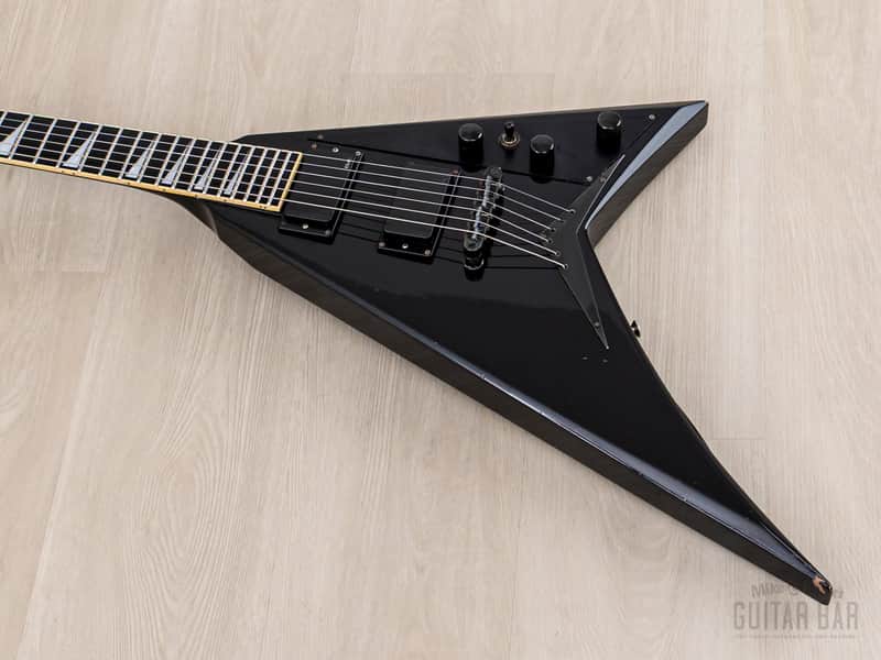 2006 Jackson Stars Randy Rhoads RR-J2BE Flying V Black w/ EMG | Reverb