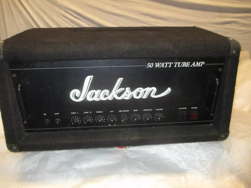 80's JACKSON 50 WATTS AMP - ALL TUBES image 1