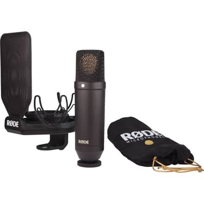 RODE NT1 Condenser Microphone with SMR Shockmount Kit image 3