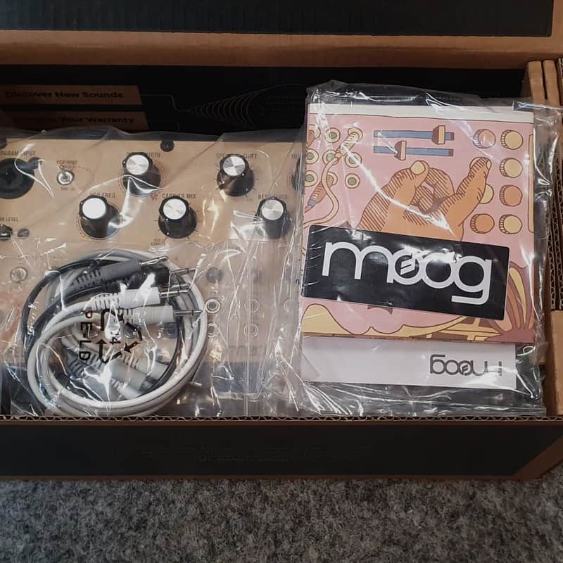 2024 – Present Moog Spectravox Semi-Modular Analog Spectral Pr…