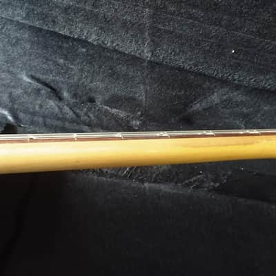 Fender Musicmaster Bass 1977 Black w/ original case + hard shell case image 15