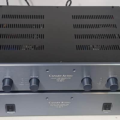 Tube Preamp Canary Audio CA-801L & Power Supply CA-801P. NOS Warranty 1 year image 6