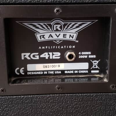 Raven RG100H 100W Amp Head and RG412 Speaker cab 2015 image 10