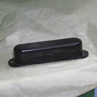 Gibson Single Space Pickup Cover 1960s - Black- Dimensions Listed image 1