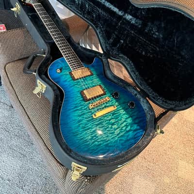 2022 T's Guitars Arc Singlecut - Centura Blue image 12