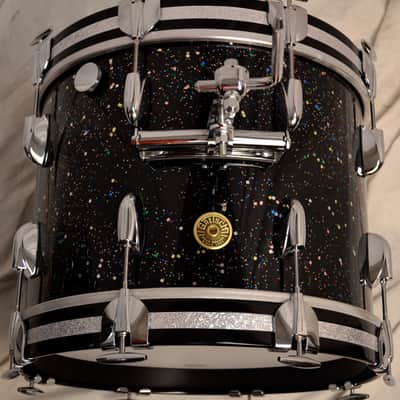 Gretsch USA Custom 12/14/16/5.5x14 micro bop drum set Mardi Gras image 4