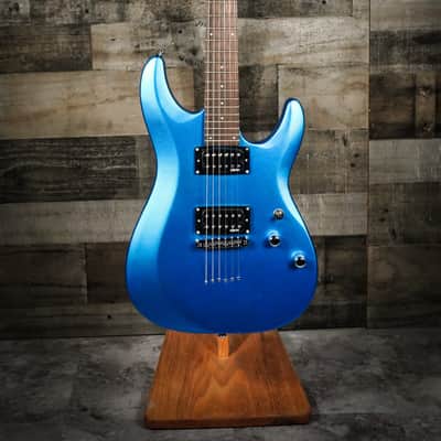 Schecter C-6 Deluxe Electric Guitar - Satin Metallic Light Blue (431) image 2