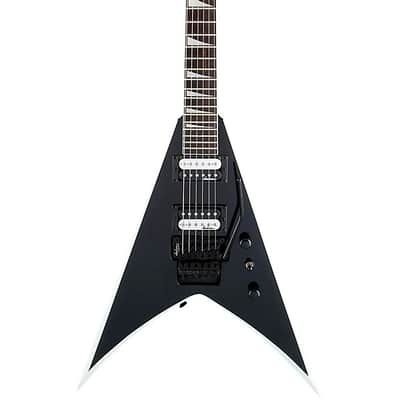 Jackson JS Series King V JS32 Electric Guitar - Black With White Bevel image 2