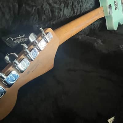 Fender Fender Parallel Universe II Stratocaster Jazzmaster 2020 - Transparent Seafoam Green image 7