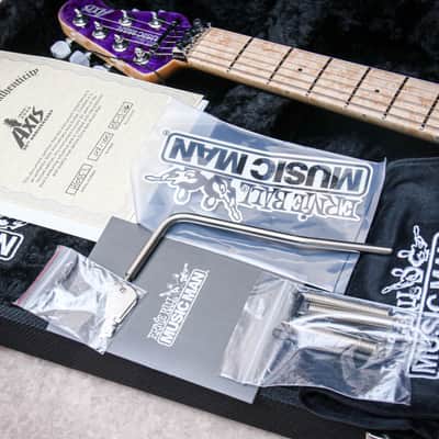 ERNIE BALL USA Music Man Limited Ed. Axis 30th Anniversary 47 of 100 "Translucent Purple" (2026) image 3