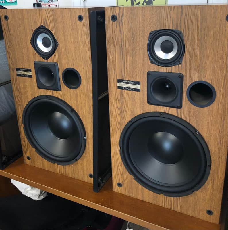 Pioneer CS-G303 1990s Oak Vinyl Veneer image 1
