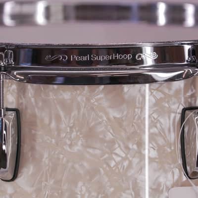 Pearl Session Studio Select 14" x 14" Floor Tom Drum Nicotine White Marine Pearl image 2