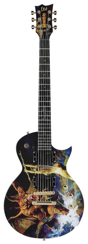 ESP LTD EC Frazetta Graphic image 1