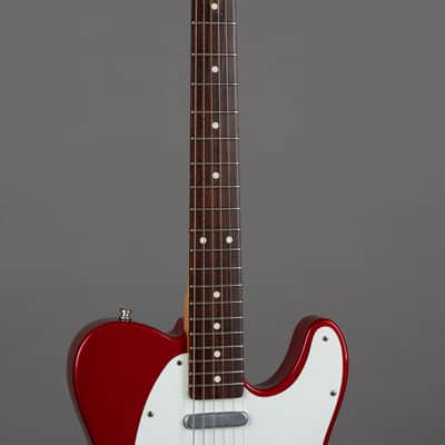 2004 Fender Muddy Waters Telecaster MOD (Mexico, Candy Apple Red, Fender HSC) image 5