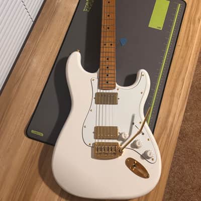 Fender Partscaster, Roasted Flamed Maple Neck w Floyd Rose Railtail image 1