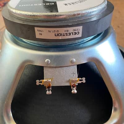 Pair of Celestion T3760 G12T-75 12" 75-Watt 16 Ohm Speakers 2003  - Marshall JCM2000 spec image 3