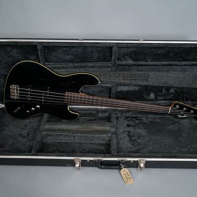 Fender Japan AJB Aerodyne Jazz Bass MIJ 2008 - Black image 11