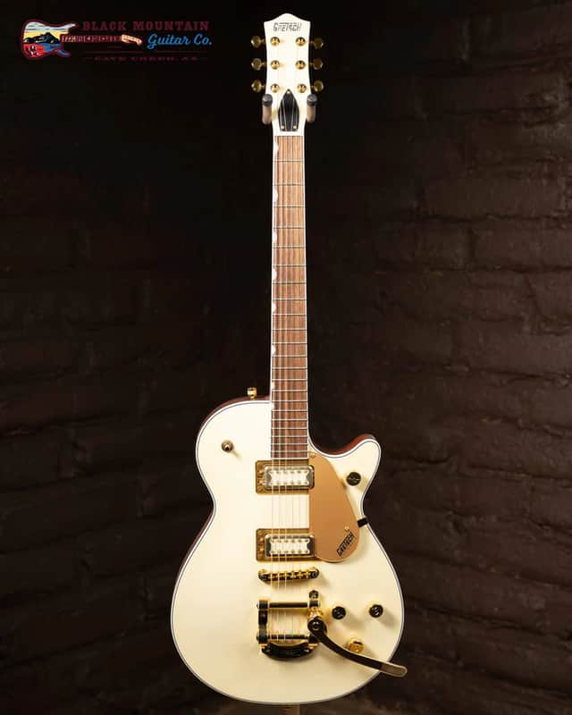 Gretsch Electromatic Pristine LTD Jet Electric Guitar with Bigsby - White Gold image 1