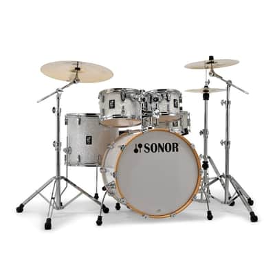 Sonor AQ2 Maple 5pc Stage Drum Set White Marine Pearl image 2