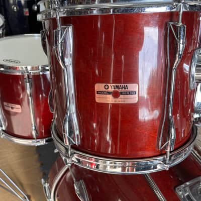 Yamaha 1984 Recording Custom Cherry Drum Set image 16