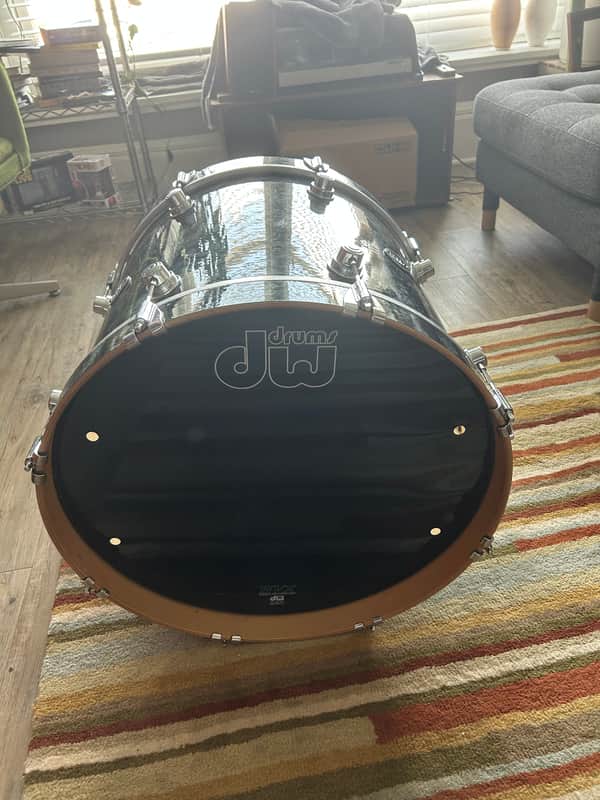 DW Performance Series 16x20" Bass Drum 2010 - Present - Black Diamond image 1