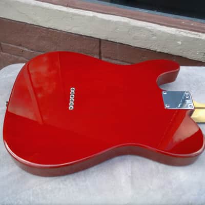 FENDER 2015 AMERICAN STANDARD PRO TELECASTER CRIMSON RED TRANSPARENT CLEAN near MINT! SALE LOOK!$ image 10